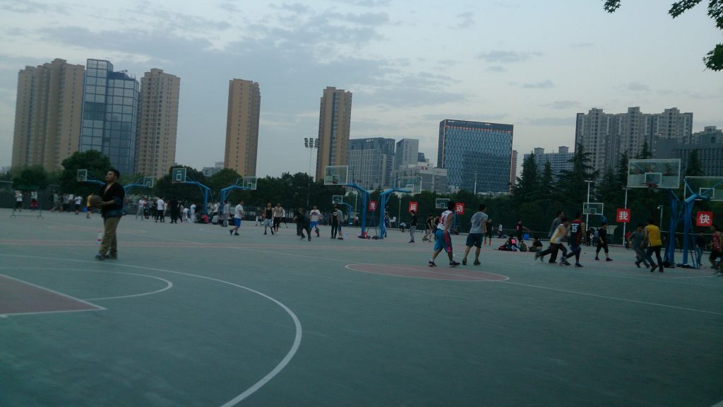 Basketball field