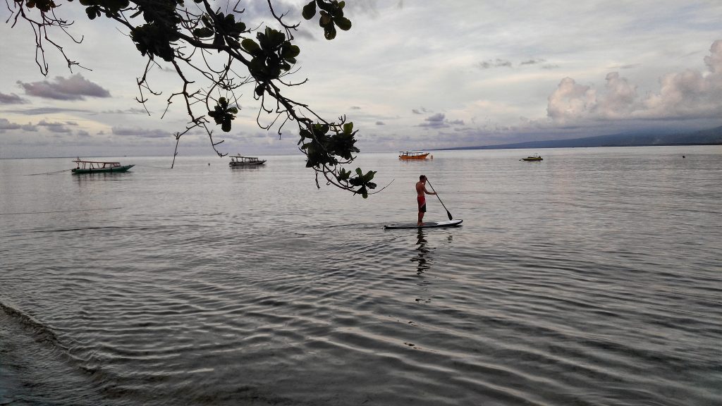 stand up paddle board near Gili Air