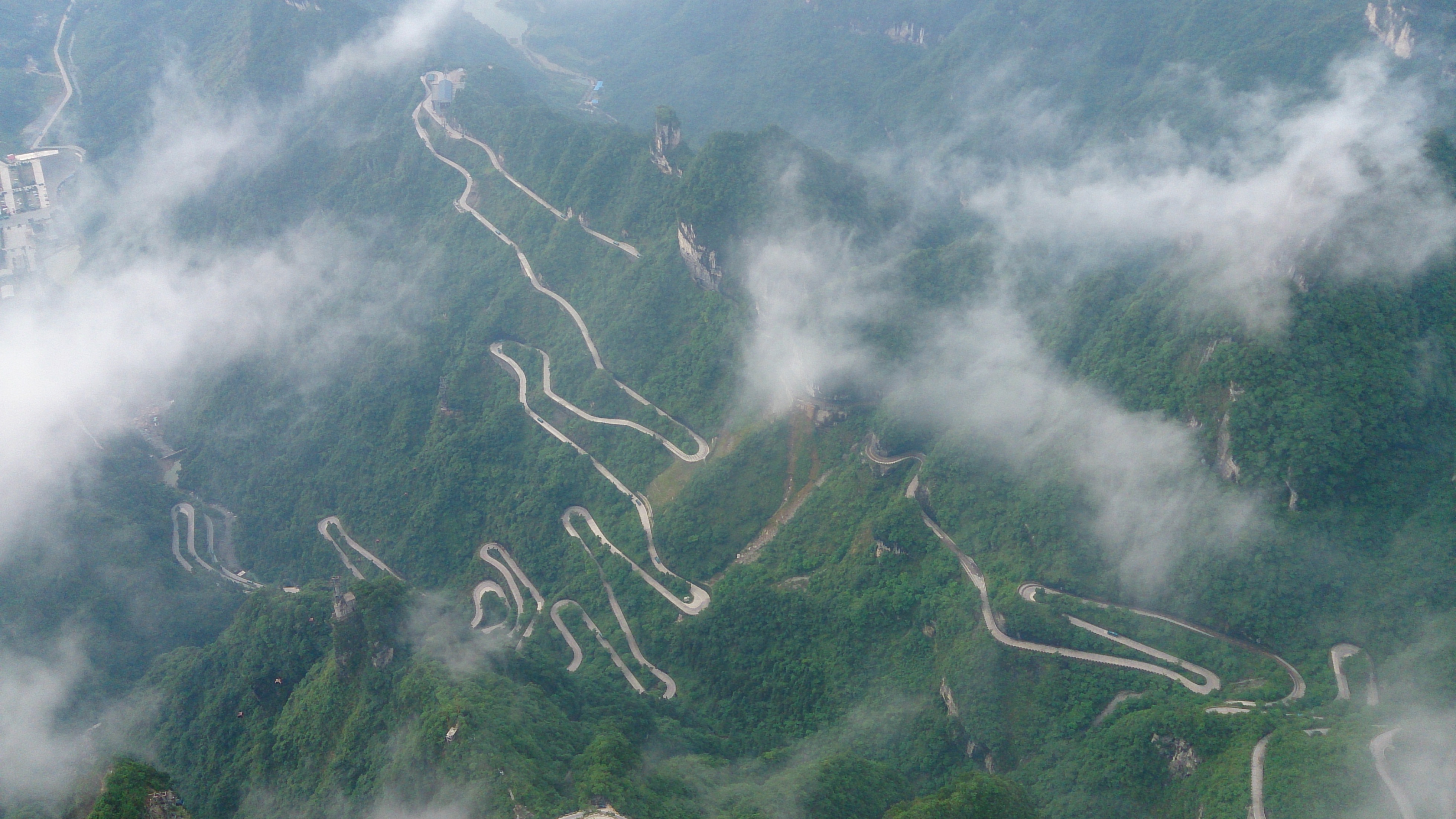 Zhangjiajie, mountain Tianmen